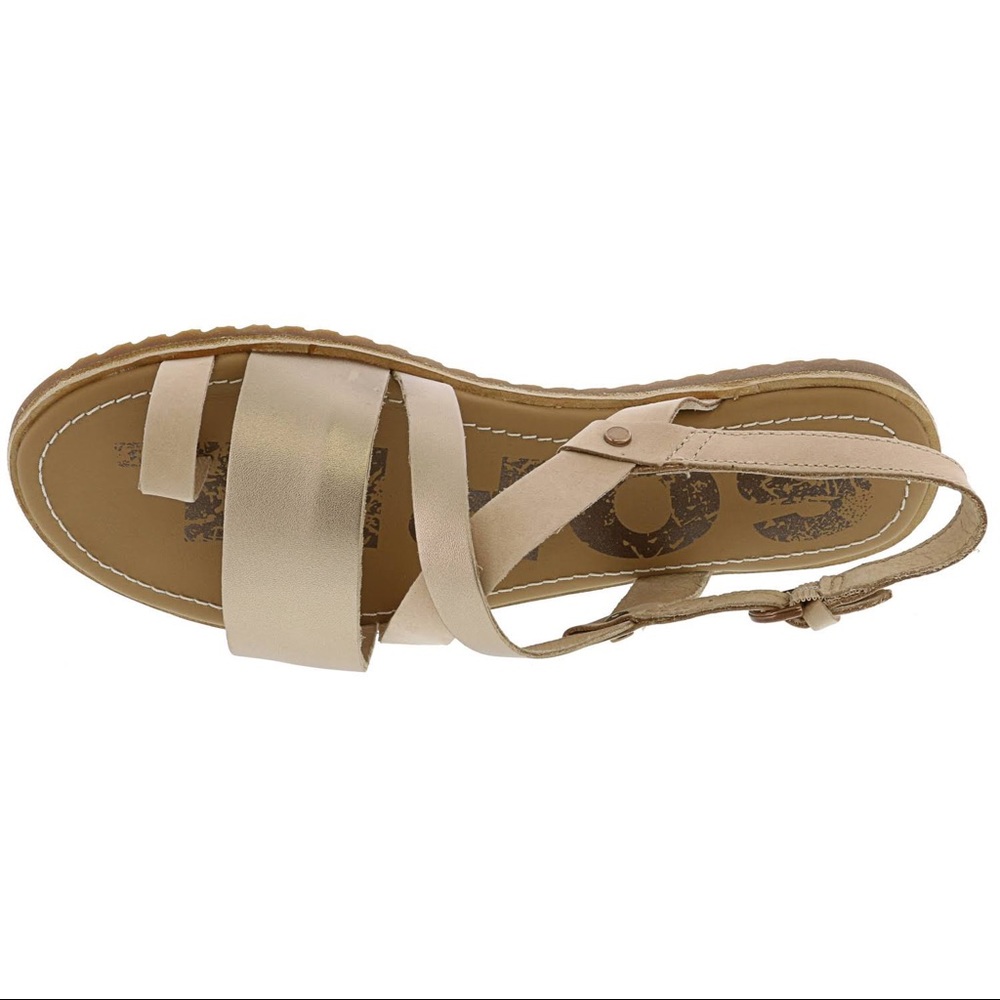 Sorel Ella Criss Cross Sandals / size 8